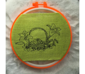 Stickdatei - Ostermorgen 3 Doodle